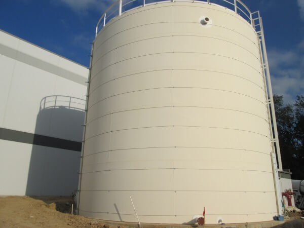 insulated fire protection tank
